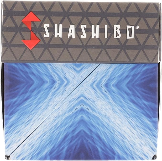 SHASHIBO Shape Shifting Box - Award-Winning Fidget Toy w/ 36 Rare Earth Magnets - Fidget Cube Transforms Into Over 70 Shapes, Sensory Toy Gift for Kids, Teens, and Adults (Blue Planet)