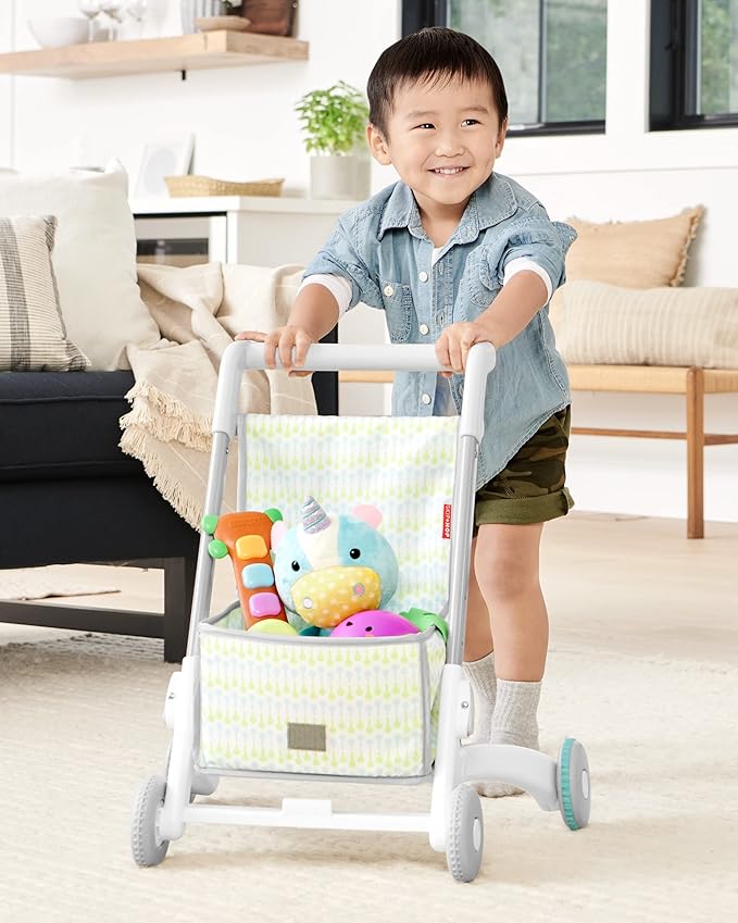 Skip Hop Baby Walker 4-in-1 Sit to Stand Convertible Light Up Walker with 40+ Activities Explore & More Age 6m+