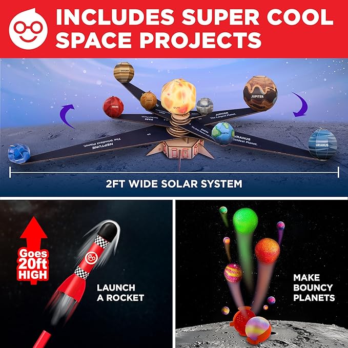 Doctor Jupiter My First STEM Gift Set | Set of ‘My First Science Kit’, ‘Astronaut Kit’ for Kids Ages 5+ | Birthday Gift Ideas for Boys, Girls | STEM Learning & Educational Toys for 5,6,7,8 Year Old