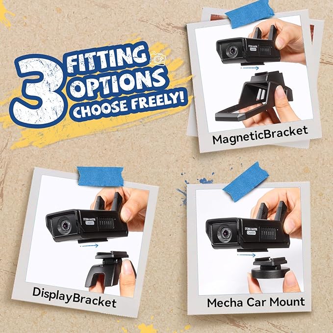 V997 FPV Accessory for RC Car and RC Truck,720P HD Camera Real-Time Transmission,150 Mins Recording,App Control for Kids Adults Indoor Play and Outdoor Sports