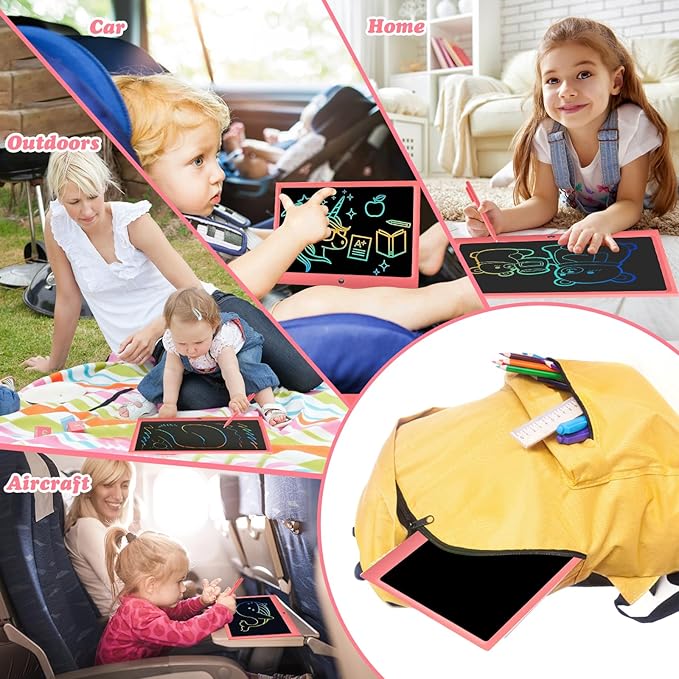 LCD Writing Tablet Kids Toys -15 Inch Toddler Toys Learning Drawing Pad Toys for 3 4 5 6 7 8 Years Boys Girls Birthday Christmas Easter Thanksgiving Gift Creative Doodle Board