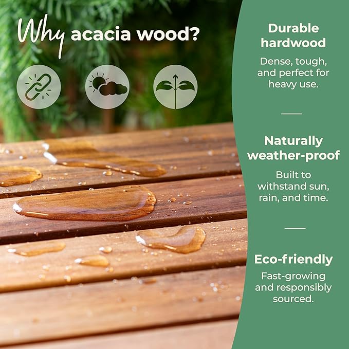 Guidecraft Acadia Kids' Outdoor Mud Kitchen Playset - Pretend Play Kitchen with Sink, Stove, and Accessories | Wooden Backyard Playset | Outdoor Play Furniture for Kids | Outdoor Toddler Activities