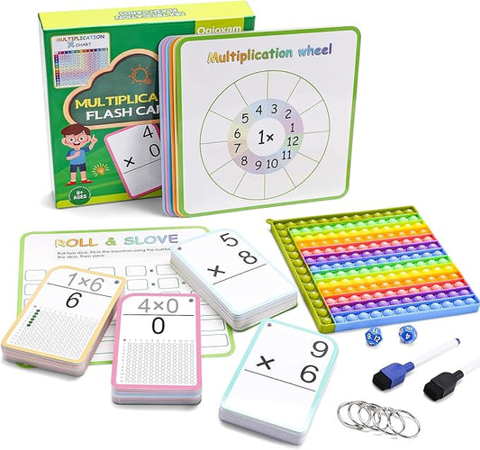 Multiplication Flash Cards 3rd Grade Math Flash Cards 2nd Grade