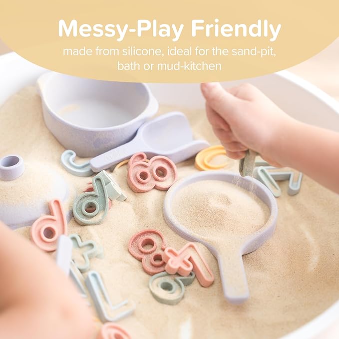 Inspire My Play - Kids Sensory Numbers Set - Number Toys Maths Resources Tuff Tray Accessories Early Years Resources