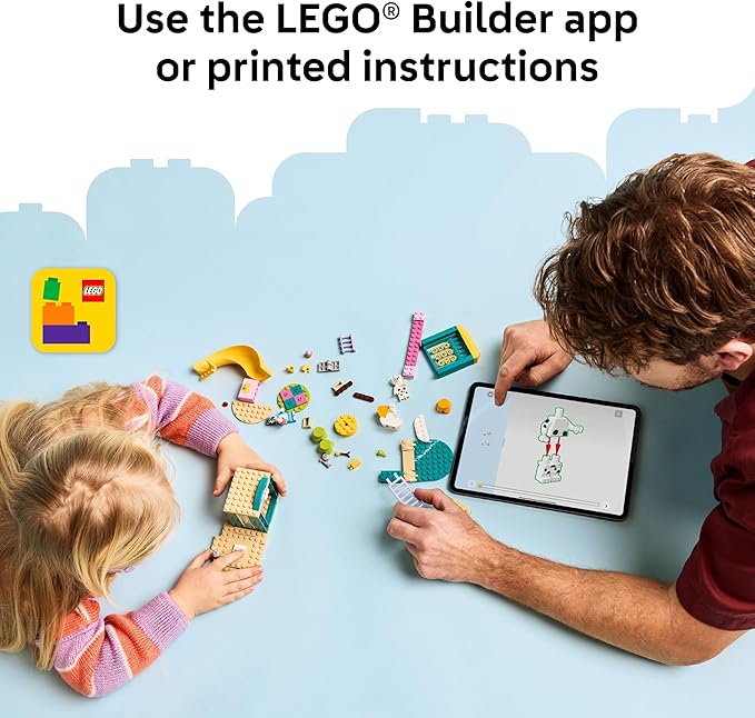 LEGO Bluey Playground Fun with Bluey and Chloe Sensory Building Blocks - Preschool Pretend Play & Learning Toys for Kids - 4 Year Old Girl & Boy Birthday Gifts - 11201