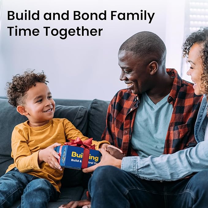 Sillbird Christmas STEM Robot Building Kit with Remote Control Gifts for Boys Ages 8-14, Buildable 5in1 Robotics Technic Coding Toy for Kids Birthday with 596 Pieces