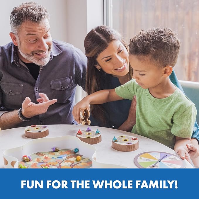 Educational Insights The Sneaky, Snacky Squirrel Game - Cute Preschool Board Games for Kids, Toddler Fine Motor Skills, Color Matching Kids Games and Fun Gifts for Girls & Boys Ages 3+