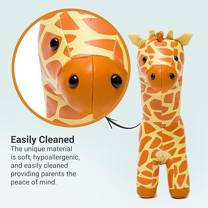 Little Big Friends Musical Baby Toy – Soft Plush Pull-String Cord Classical Toy for Baby & Toddlers | Soothing Stuffed Cuddly Animal Gift | Gina The Giraffe
