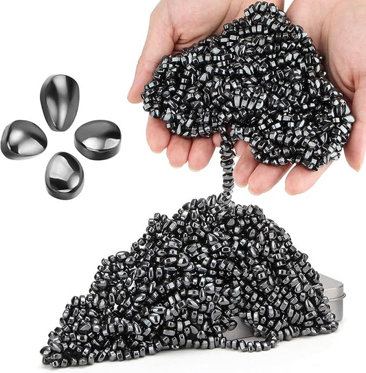 1000+ Original Ferrite Putty Black, Fidget Toy Ferrite Stones for Stress Relief, Sensory Toy for Adults & Teens 14+, Holiday Stocking Stuffer, Ferrite Rocks Fidget Present for Office