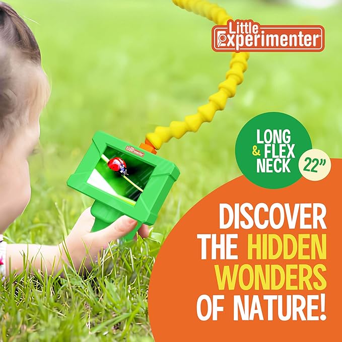 Borescope Snake Camera with Light for Kids, Outdoor Educational STEM Toys, Stocking Stuffer Gifts for 5 Year Old Boy, Nature Activities, for Boys, Girls Ages 4,6,7,8,9,10 Years Old