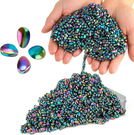 1000+ Original Ferrite Putty Colorful, Fidget Toy Ferrite Stones for Stress Relief, Sensory Toy for Adults & Teens 14+, Holiday Stocking Stuffer, Ferrite Rocks Fidget Present for Office