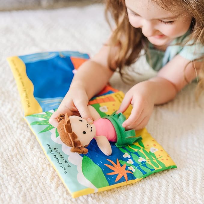 Melissa & Doug Soft Activity Baby Book - What Should I Wear?