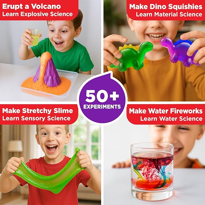 Doctor Jupiter Amazing Science Gift Set |Set of ‘My First Science Kit’, ‘My First Brain Craft’ for Kids Ages 5+ |Birthday Gift Ideas, STEM Learning & Educational Toys for 5-6-7-8 Year Old Boys & Girls