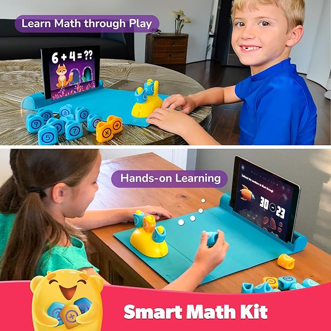 PlayShifu Junior Genius Pack | 3-in-1 STEM Learning Kit with Word Wiz, Mission Math & Connecto | Tech-Powered Educational Toys for Kids Ages 4–10 | Gift for Boys & Girls | Tablet Not Included