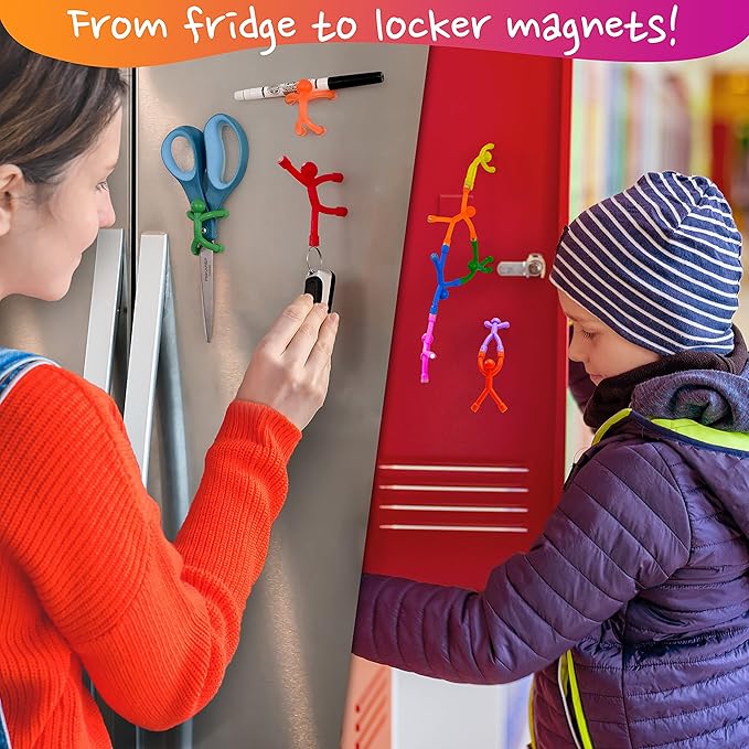 MAGMEN Strong Magnetic Fidget Toys for Kids & Adults - 20 Pack Sensory Toys for ADHD Autism Anxiety - Educational STEM Building Set - Travel Desk Toys - Stress Relief for Focus & Calm Ages 3+