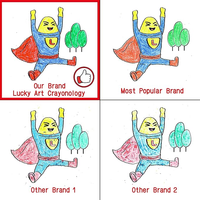 10 Sets of 4 Packs (40 count) Large Size Crayons - Mini Crayon Packs for Kids Party Favors, School Supplies for Teachers & Travel Crayons