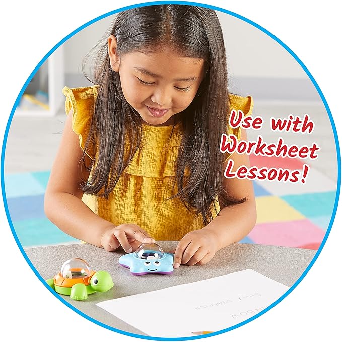 hand2mind Sea Animals Dice Poppers, Math Dice Popper, Game Replacement Dice Roller, Dice Games for Kids, Board Game Accessories, Family Game Night, Kids Travel Activity, Fun Classroom Games (Set of 2)